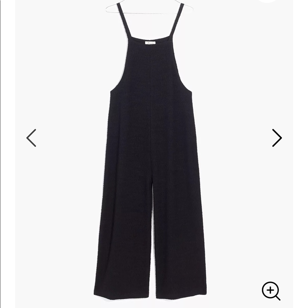 Madewell Knit Wide-Leg Overalls